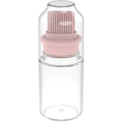 Portable Oil Bottle with Brush Silicone Barbecue Liquid